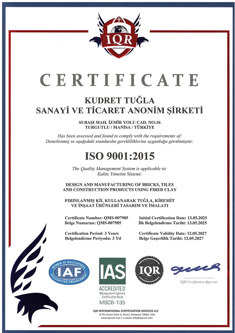 Kudret_iso9001